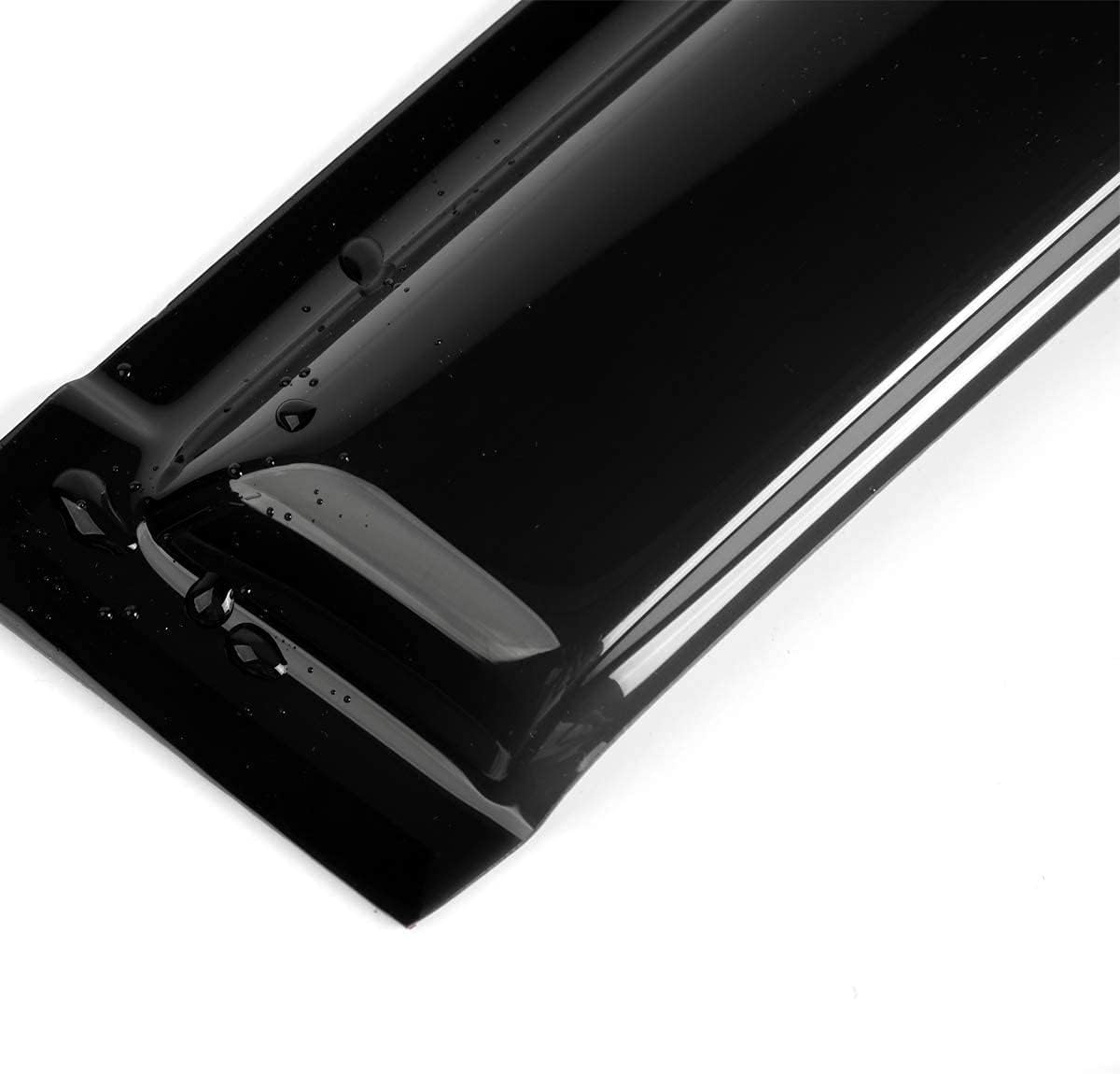 94843 Side Window Wind Deflector,4pc Outside Mount Style Nice Sun Rain Guards Set,Window Visor fit for 2006-2013 Chevy Impala,2014-2016 Chevrolet Impala Limited Model