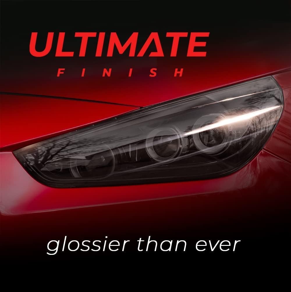 VViViD+ Ultimate Headlight Taillight Tint Vinyl Wrap (12" x 7ft, Light Smoke)