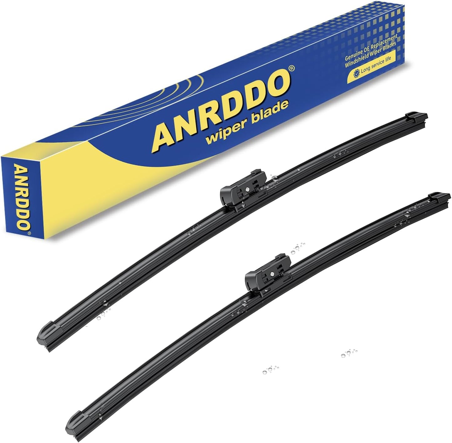 2 Wipers Factory Replacement For 2014-2018 Chevrolet Silverado GMC Sierra Original Equipment Windshield Wiper Blades Set - 22"+22" Top Lock (Set of 2) Not for J HOOK