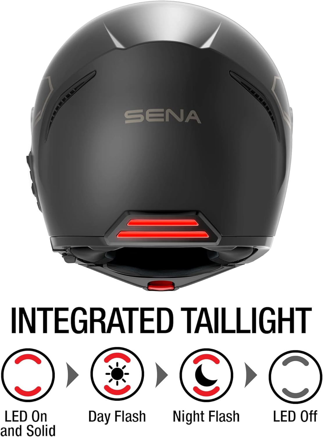 Sena Impulse DOT Flip Up Modular Bluetooth Helmet w/Sound by Harman Kardon Dual Visor Helmet with Integrated Mesh Intercom System / MP3 / Voice Dial (Matte Black, Large)