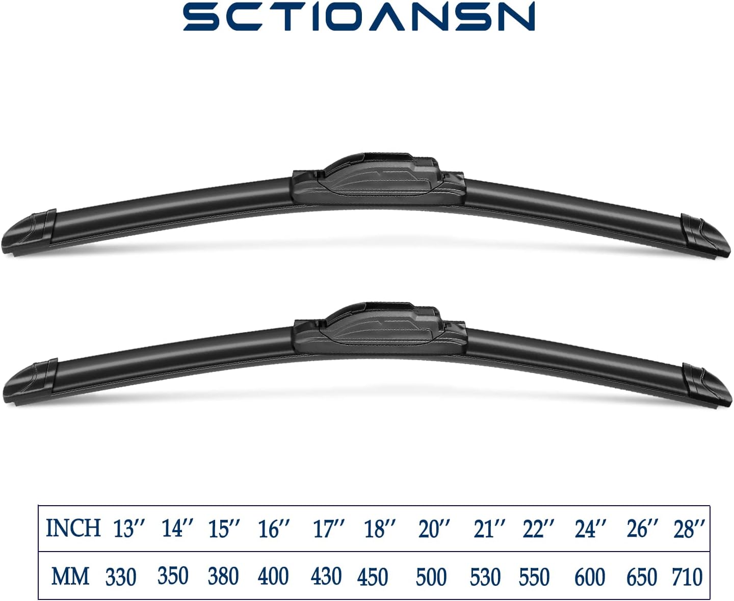 3Pcs Wiindshield Wiper Blades for Toyota Sienna 2005 2006 2007 2008 2009 2010, Original Equipment Automotive Replacement Windshield Wiper Blades for My Car- 26"/19"/16T" (Pack of 3) J- HOOK