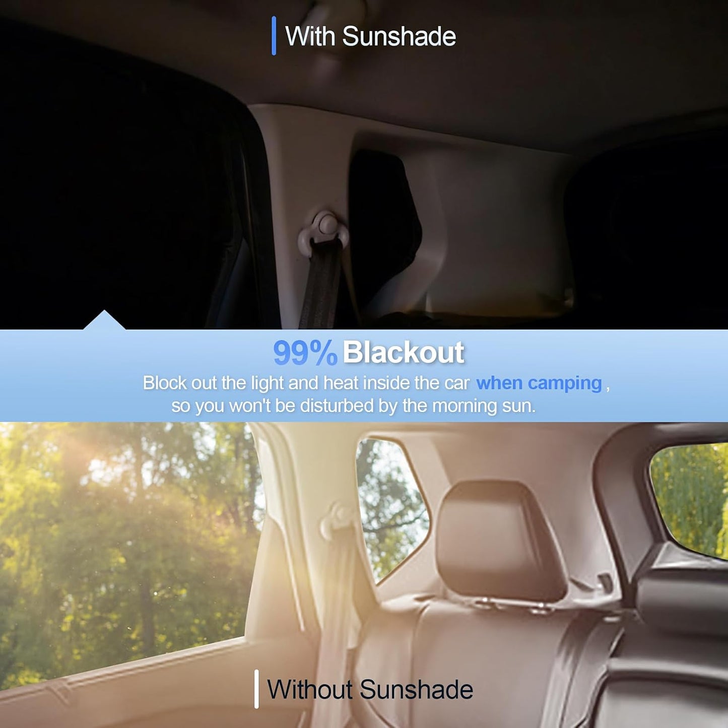 8pcs Car Window Shades for Nissan Pathfinder2022-2025 Accessories,Windshield Side Rear Full Sunshade,Sun Visor UV Blocking, Privacy Protection and Blackout for Camping Outdoor
