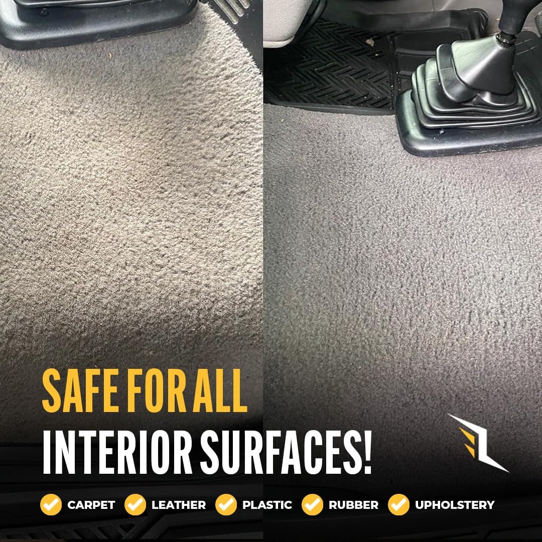 Legendary Interior Cleaner 64oz (Half Gal.) - All Purpose Interior Detailer & Carpet Cleaner for Cars - Safe on Leather, Plastic, Vinyl, Upholstery & Dashboard - UV Protectant - Tough on Stains & Dirt