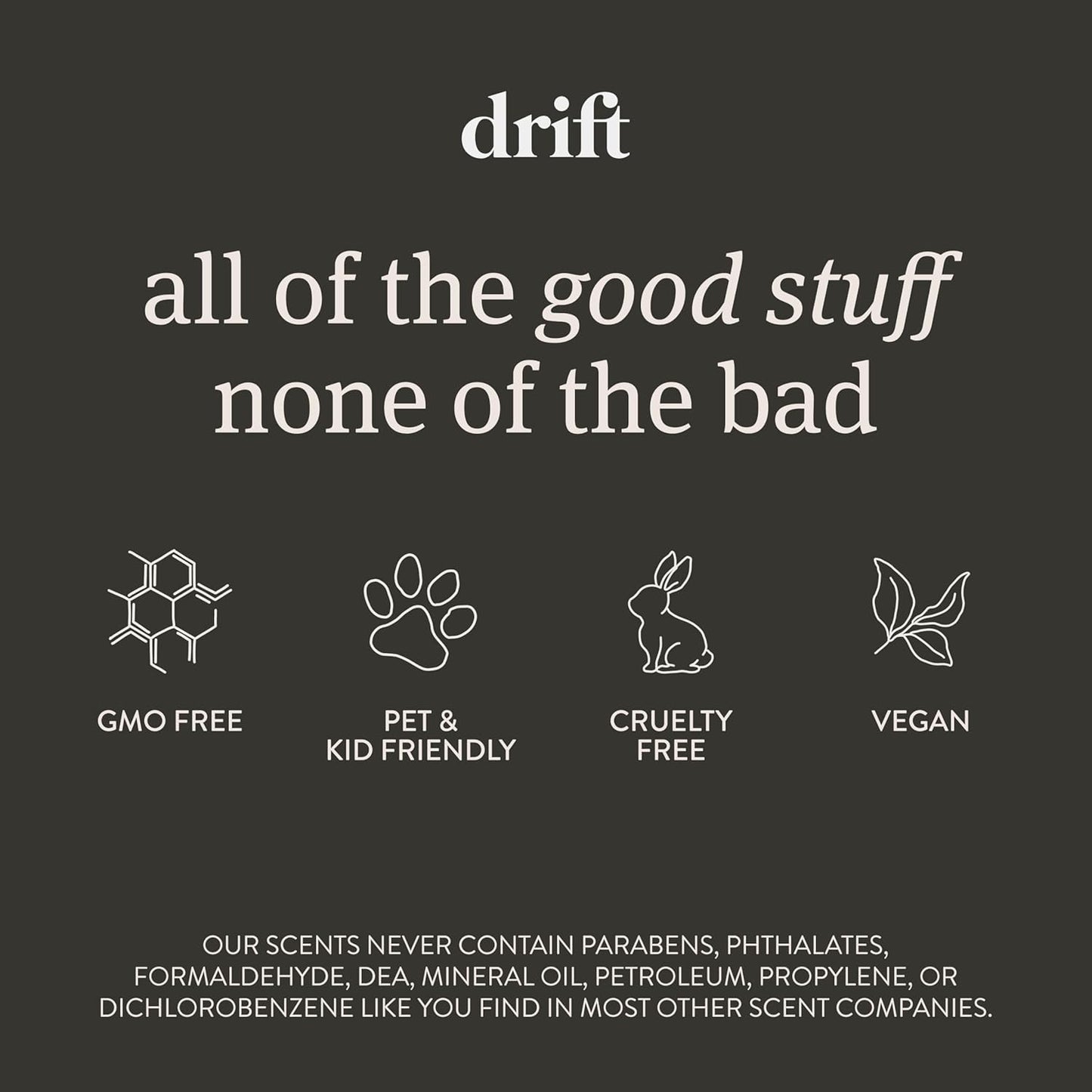 Drift Car Air Freshener - Stone Air Freshener Starter Set - Car Odor Eliminator - Pine Scent