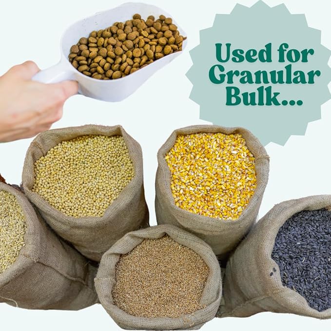 148 mL (148 CC | 5 Oz.) Long Handle Scoop for Measuring Coffee, Pet Food, Grains, Protein, Spices and Other Dry Goods (Pack of 25)