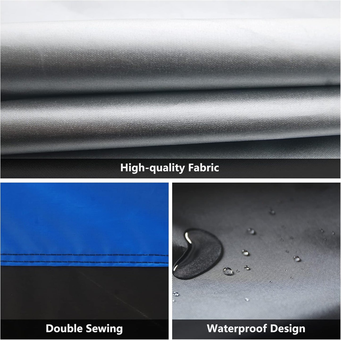SUV Car Cover Waterproof All Weather, Cover Full Exterior Cover Windproof Outdoor Full Car Cover UV/Snow/Hail/Dust Protection Fit SUV Jeep-Length 182" to 190"