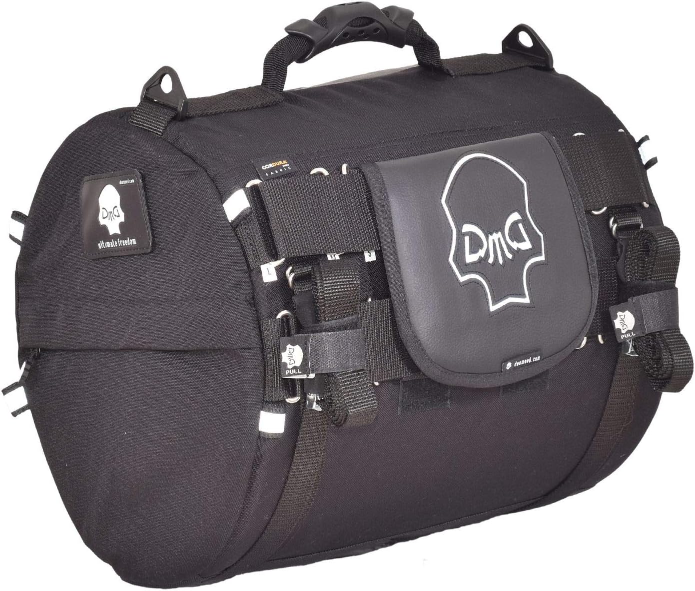 TUBE motorcycle travel luggage, made of waterproof Cordura, 11.3 gallons capacity, motorcycle seat/rack/sissy bar bag