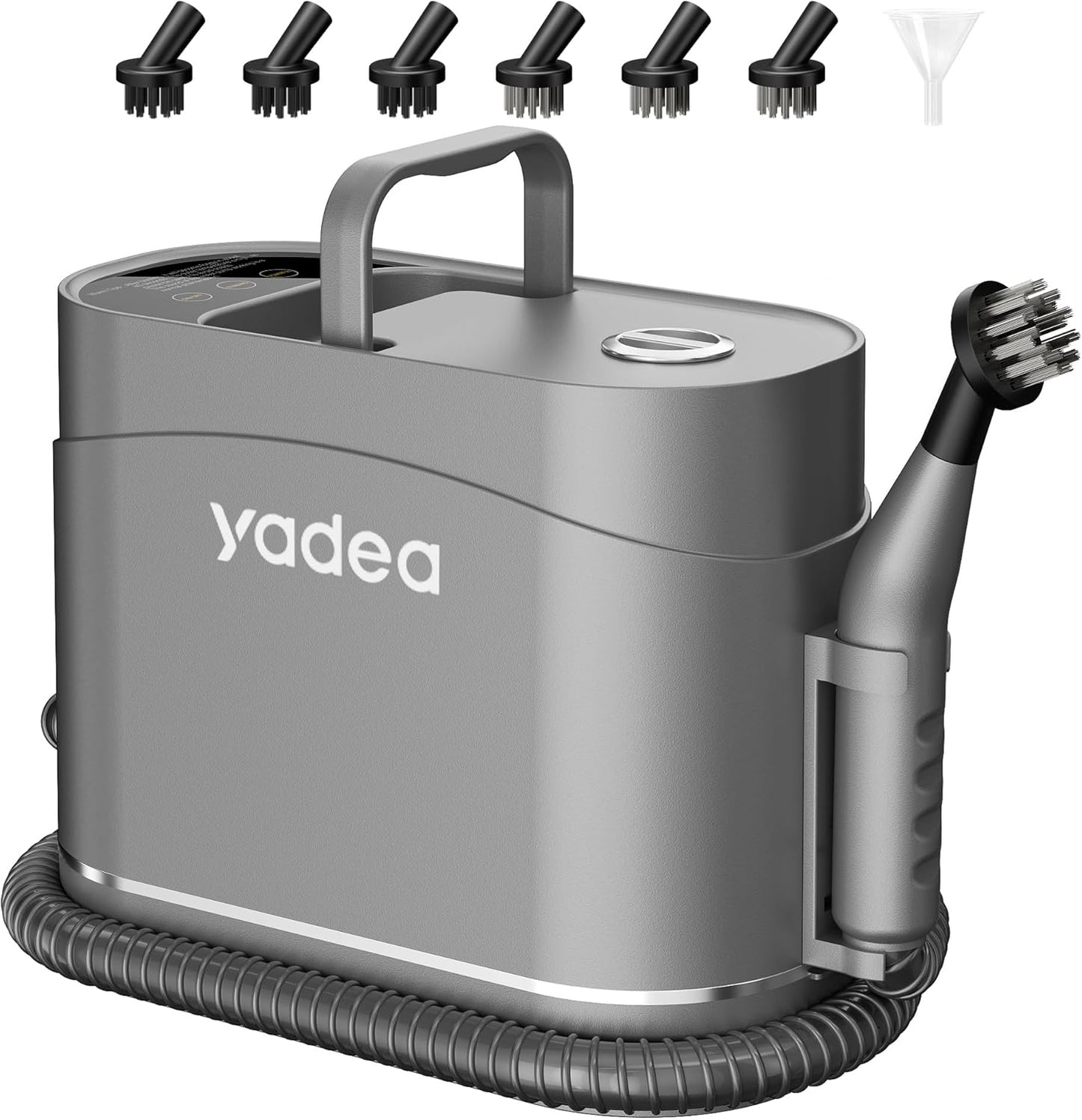 Yadea Handheld Steam Cleaner, Multi-Purpose Portable Steamer for Home, Car, Carpet, Tiles & Furniture – Fast Heat-Up, Dual Steam Modes, 6 Accessories, Chemical-Free Cleaning